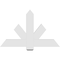 Ekena Millwork Kennewick Architectural Grade PVC Gable Bracket, 48"W x 30"H x 2"D x 6"F, 15/12 Pitch GBP048X30X0206KEN00 - alternate 4